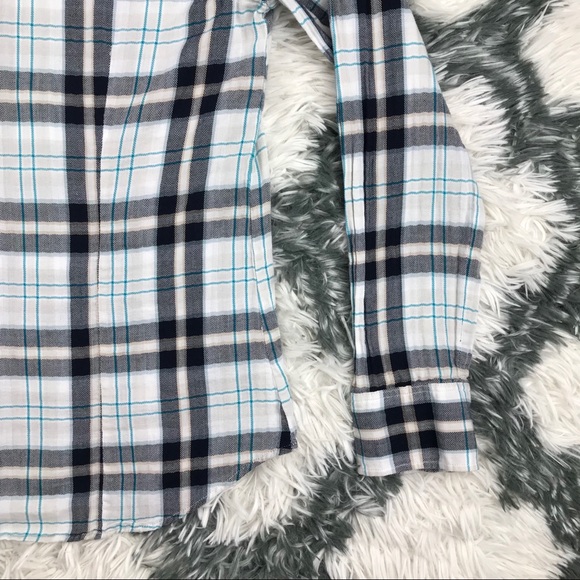 J.Crew Women’s Flannel Shirt Medium Long Sleeve - Picture 8 of 8